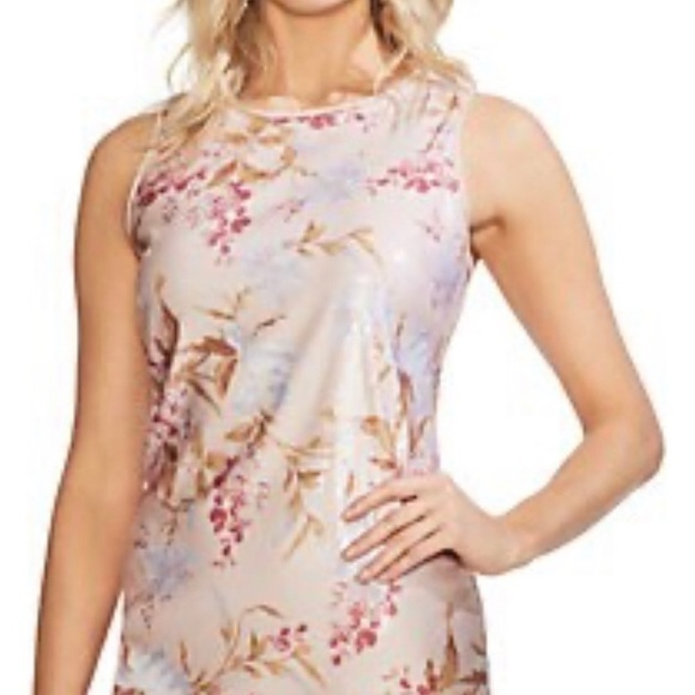 VINCE CAMUTO Wildflower Sequin Dress - Picture 5 of 5